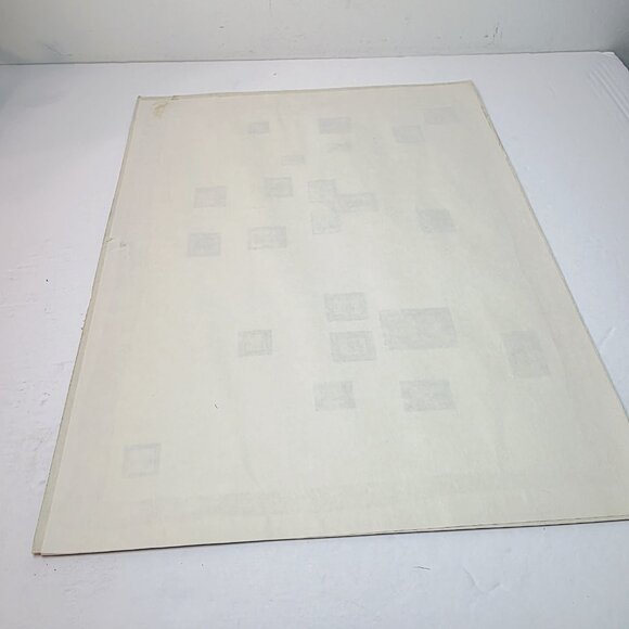 Vtg Jean Colquhoun Print Holiday Victorian Church Town Paper Advent Calendar - Picture 5 of 5